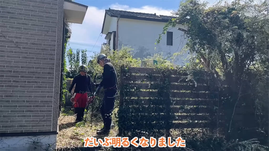 少しスッキリしました