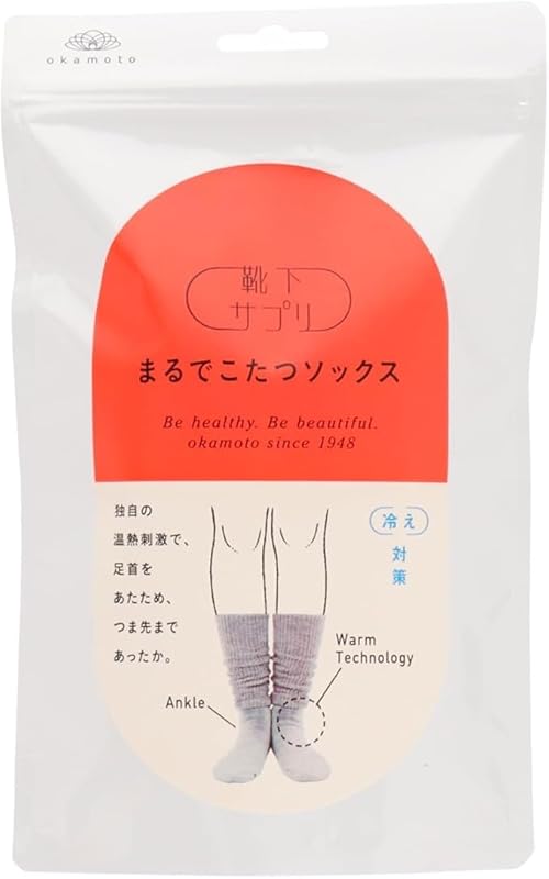 [オカモト] 靴下サプリ まるでこたつソックス あったか 冷え対策 冬 防寒 ルームソックス レディース 532-995