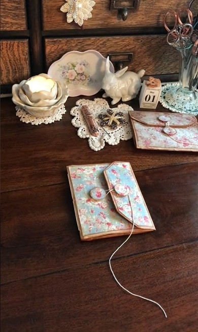 レトロな質感がたまらない（※画像はTikTokアカウント／@the_vintage_journalから）