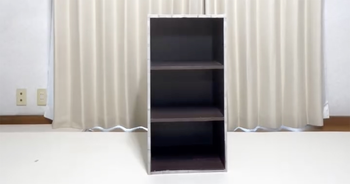 使わなくなったカラーボックス→“ずぼらシンママ”が簡単DIYしたら……　天才的な仕上がりに「かしこーい!!」「これ作ってみよう」　投稿者に話を聞いた（1/2） | リフォーム・リノベーション・DIY ねとらぼ