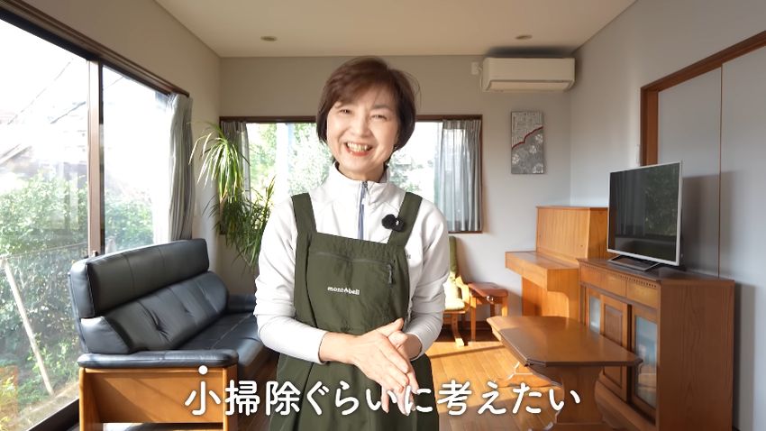 大掃除ではなく小掃除と考えている投稿者