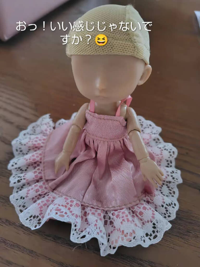 娘から頼まれてメリーさんの人形を作ってみる