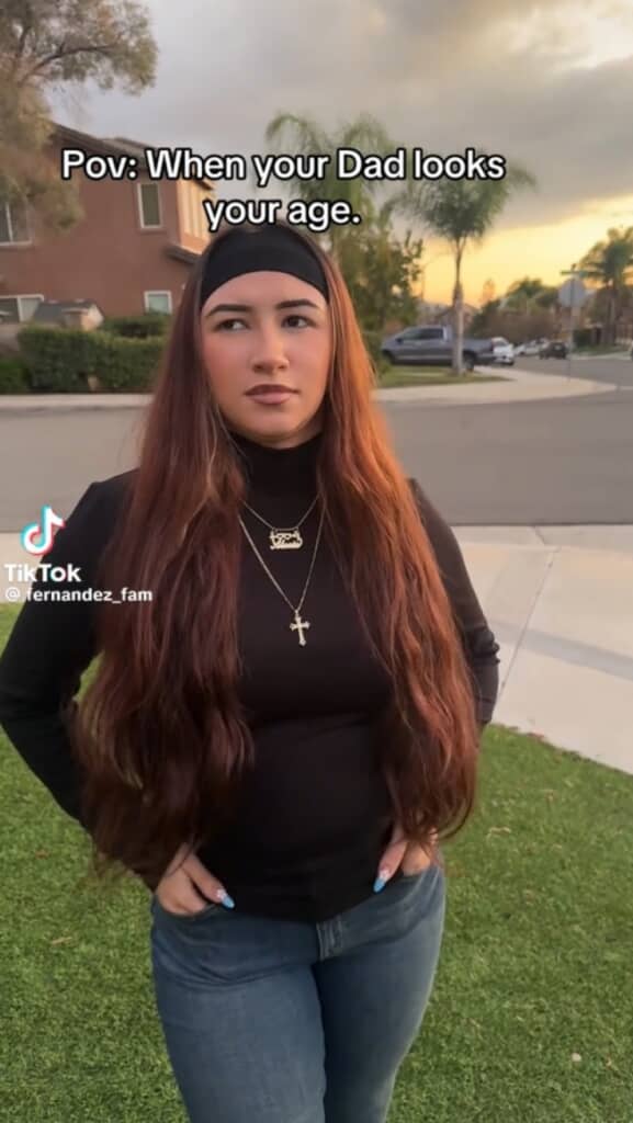 同い年に見える父と娘