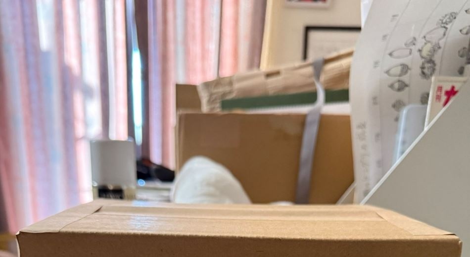 ダンボールに描いたのは……？