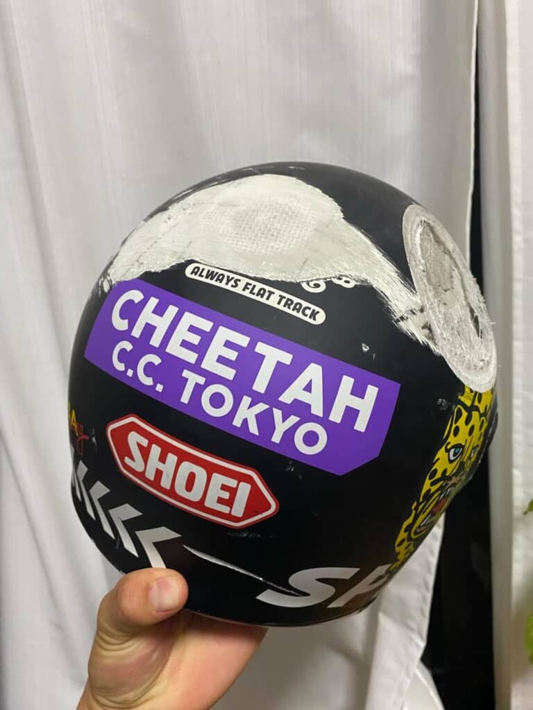 塗装がはがれてボロボロ