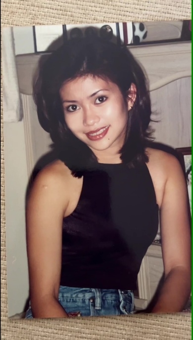 昔のお母さん（※画像はTikTokアカウント／@kaylakosugaから）