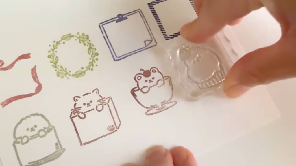 大きいサイズのスタンプは8種