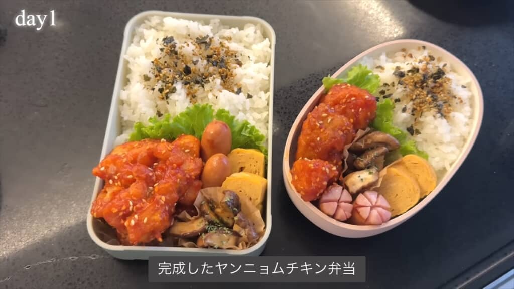 高校生の娘のリクエストに応えた1週間のお弁当