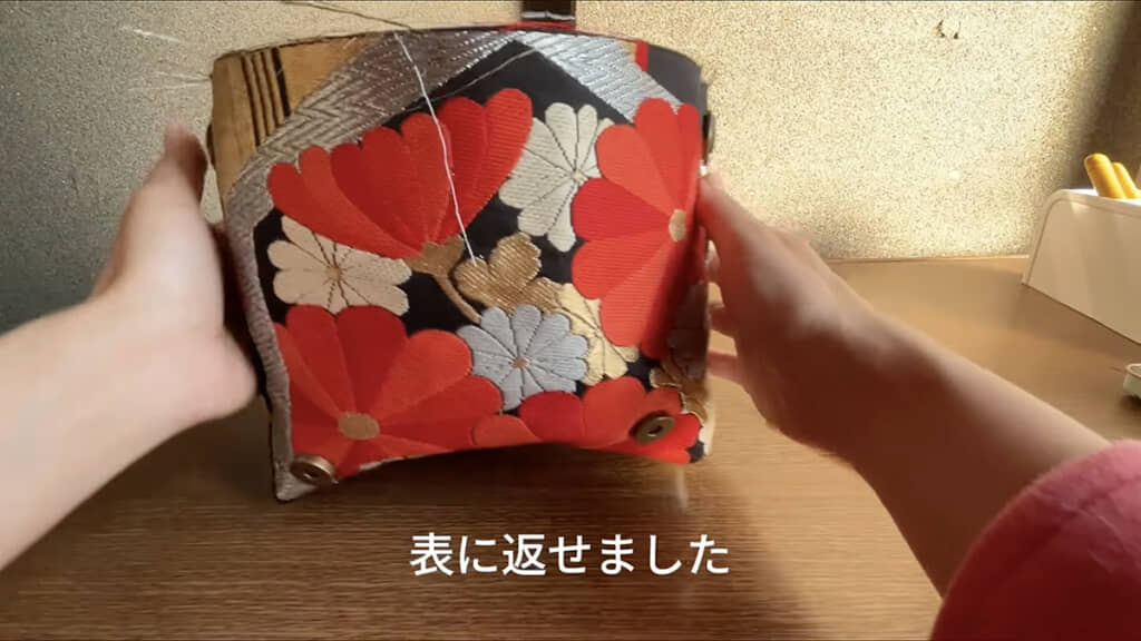 外側がざっくり出来上がりました