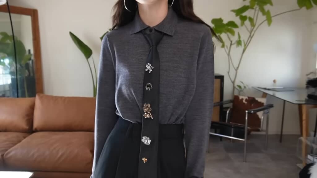 遊び心のあるネクタイ