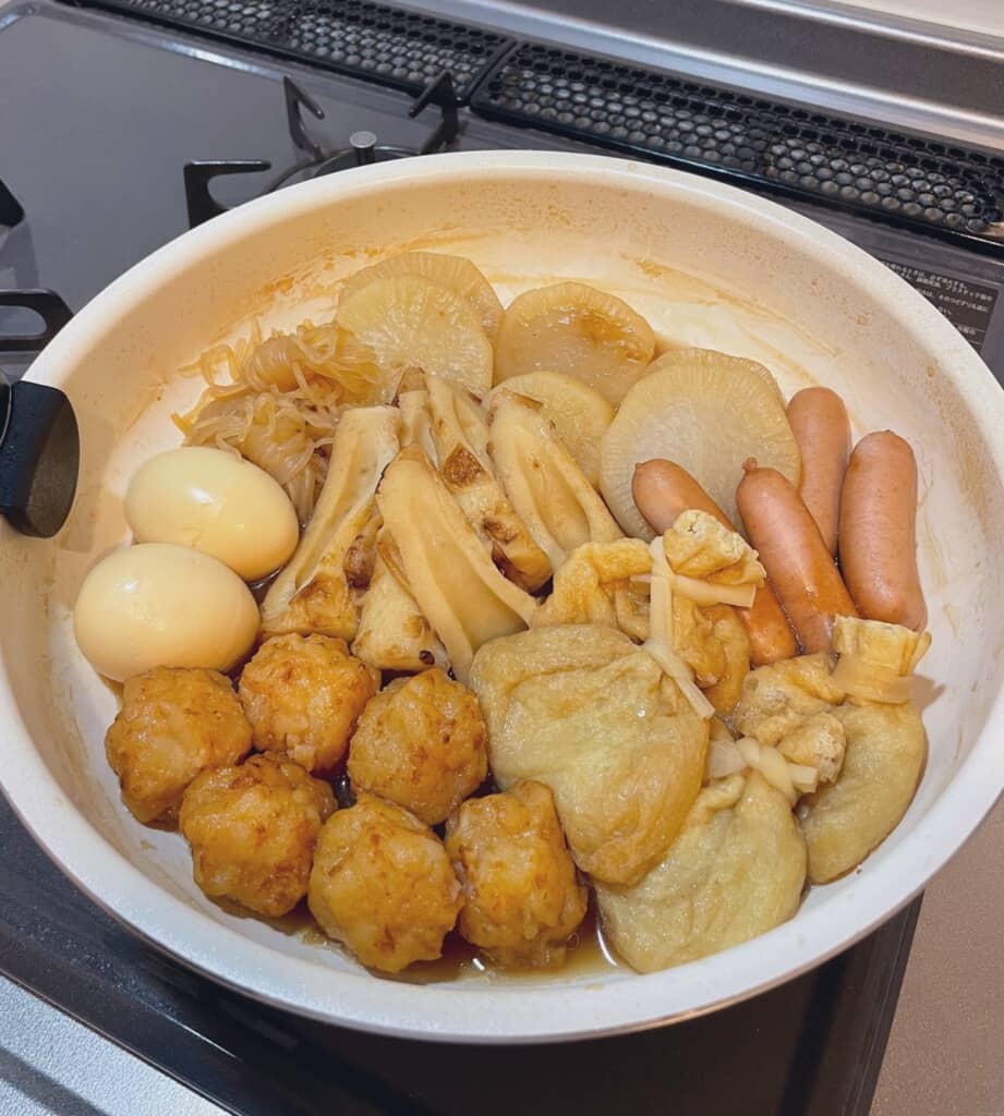 汁なしおでんに！