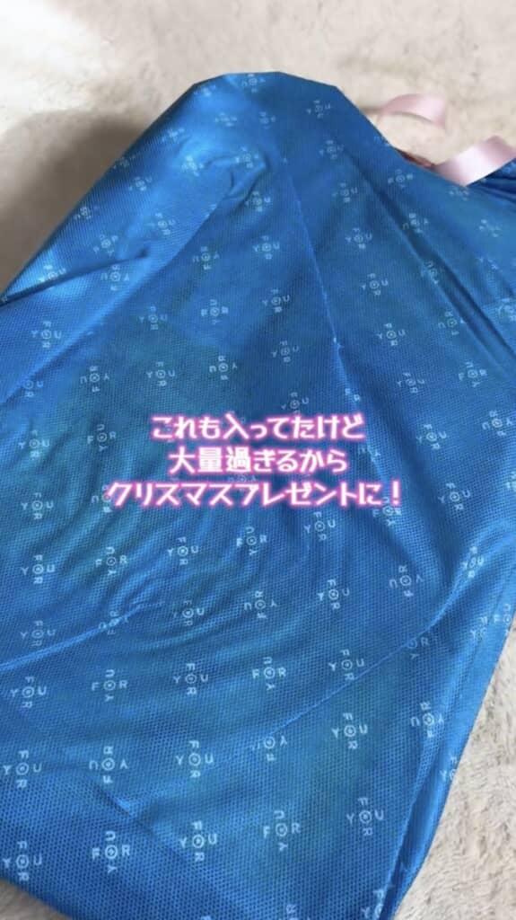 さらに別のプレゼントも入っていたそうです。至れり尽くせりすぎる！