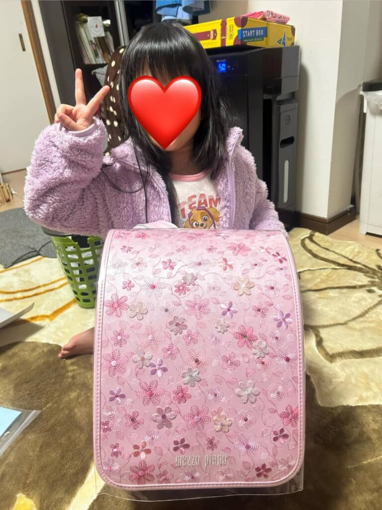 娘が一目ぼれしたランドセル