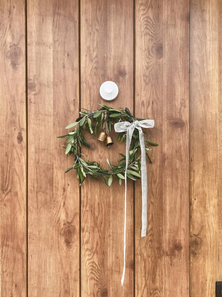 オリーブのリースがすてき！