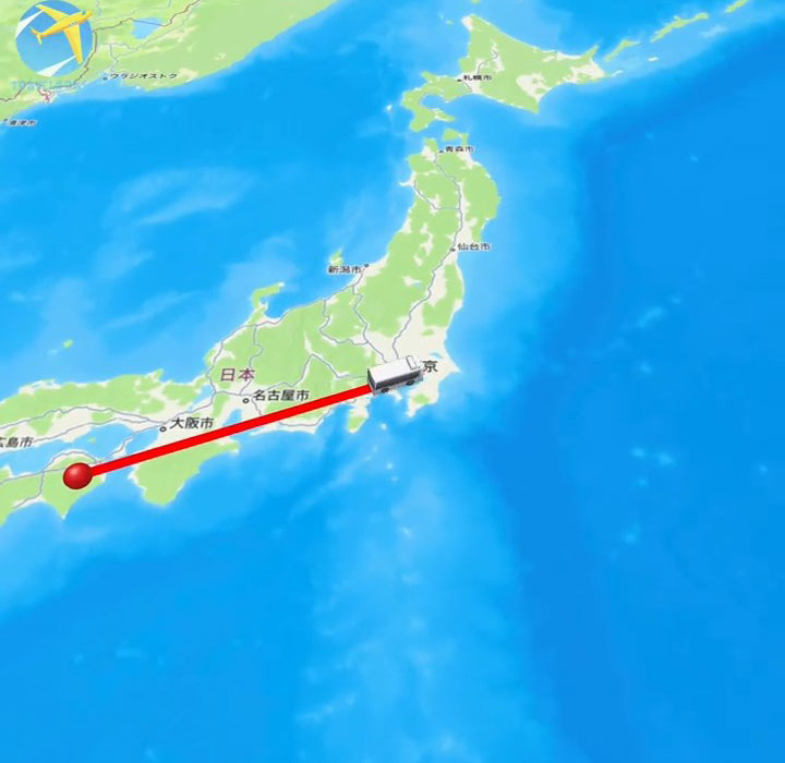 バスでぎゅいーんと東京へ