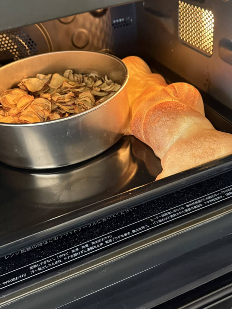 生地が流れ出してとんでもないことに！