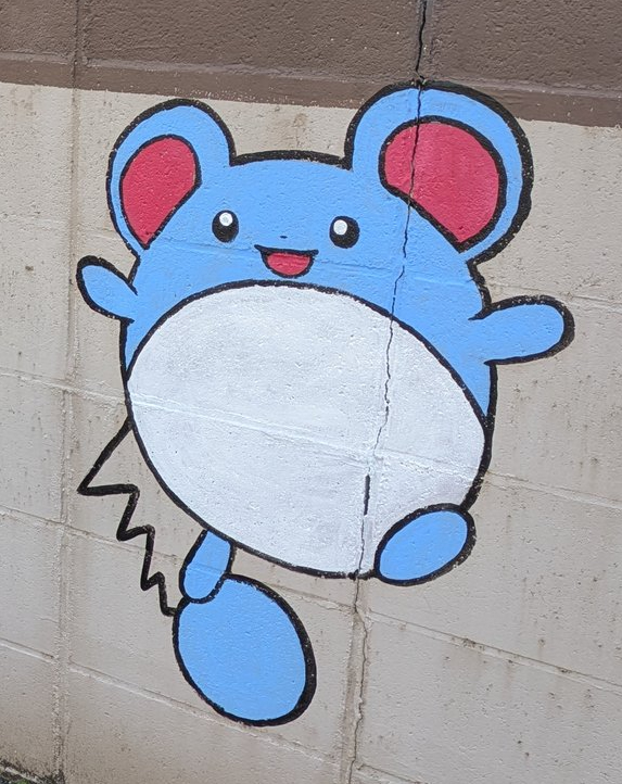 こちらがポケモンのマリル