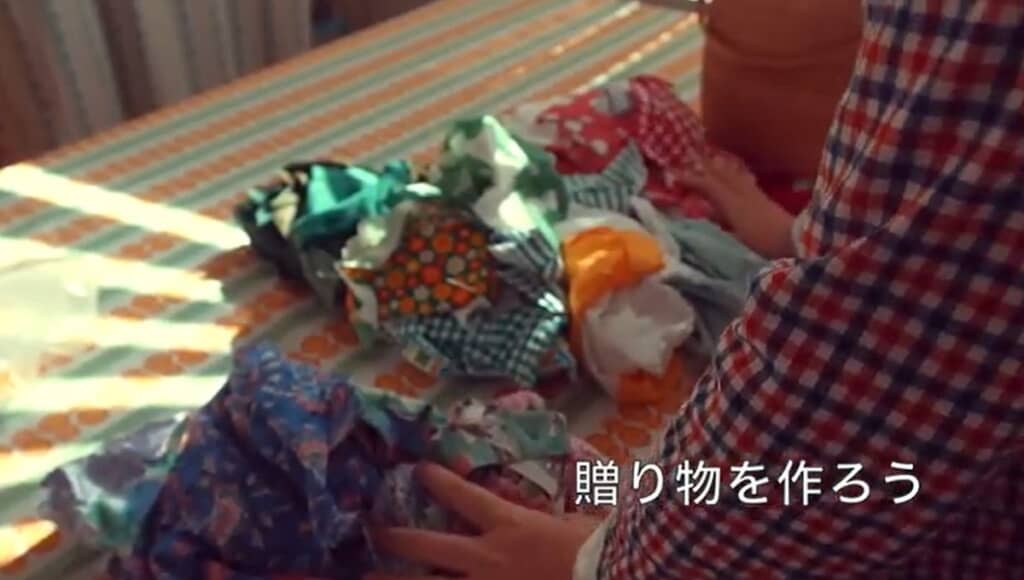 クラスメートへの贈り物を作ります