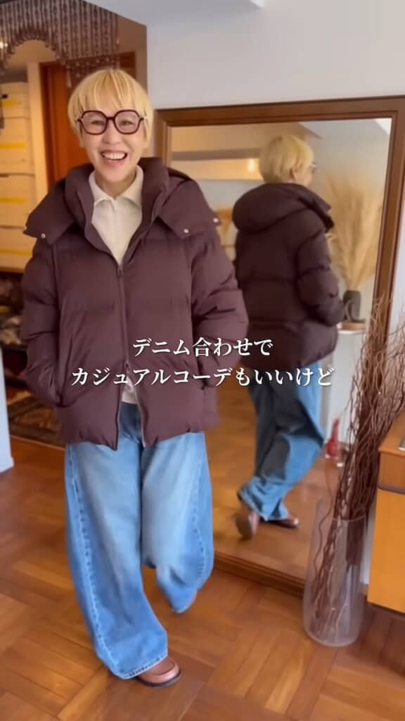 カジュアルコーデはもちろん……