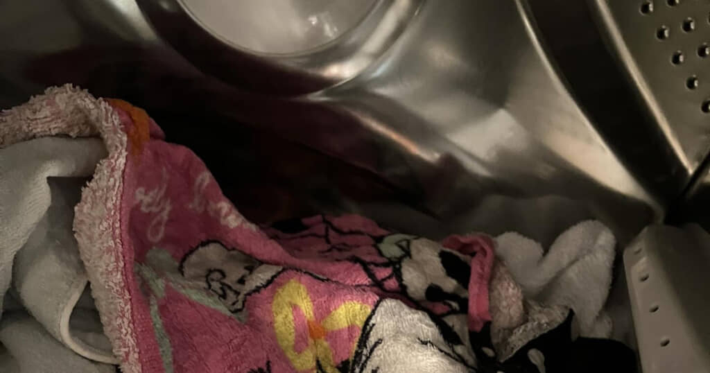 洗濯機が止まり、さあ干そうと思ったら……