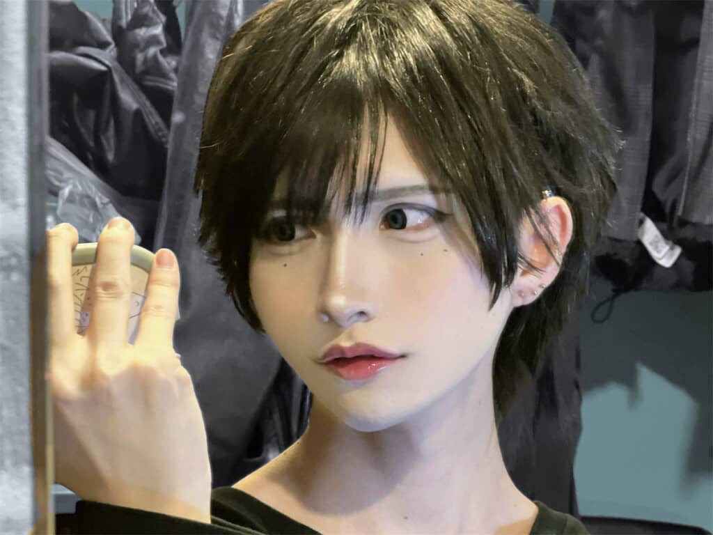 メンズアイドルとして活動するつぐてんさん。アヒル口がチャーミング