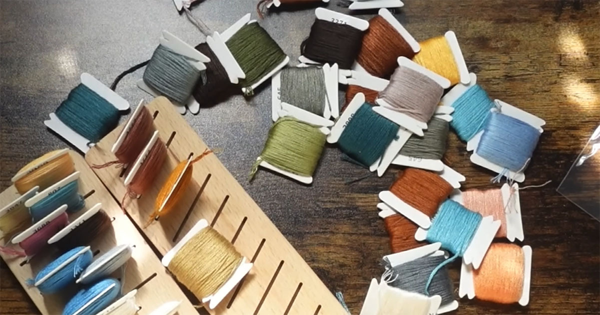 “刺しゅう”にどハマりした50代主婦、無心で刺し続けた結果……　完成した作品に「まさかこんな模様になるなんて！」（1/3） | ハンドメイド ねとらぼ