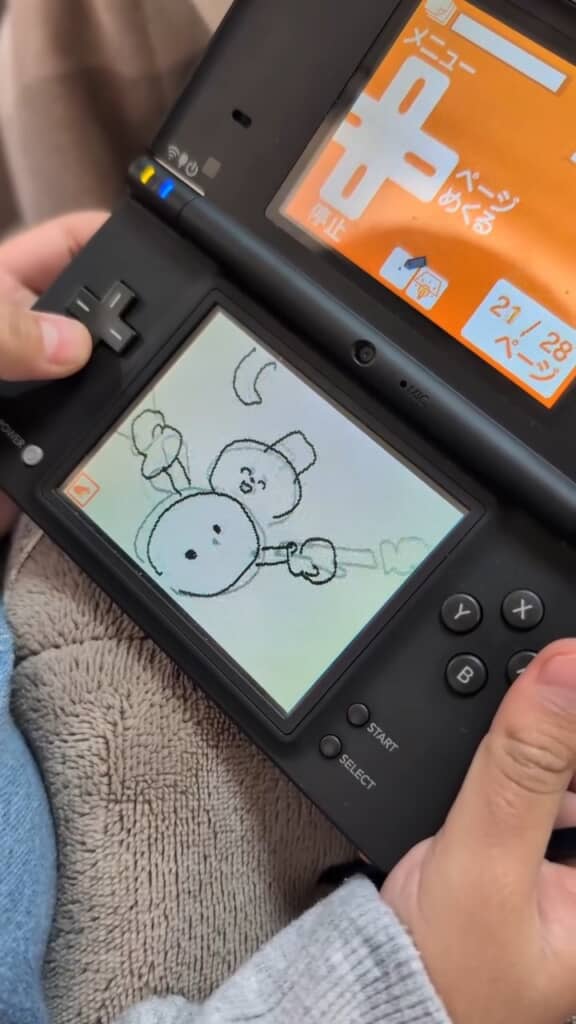 両腕ができてニッコリ