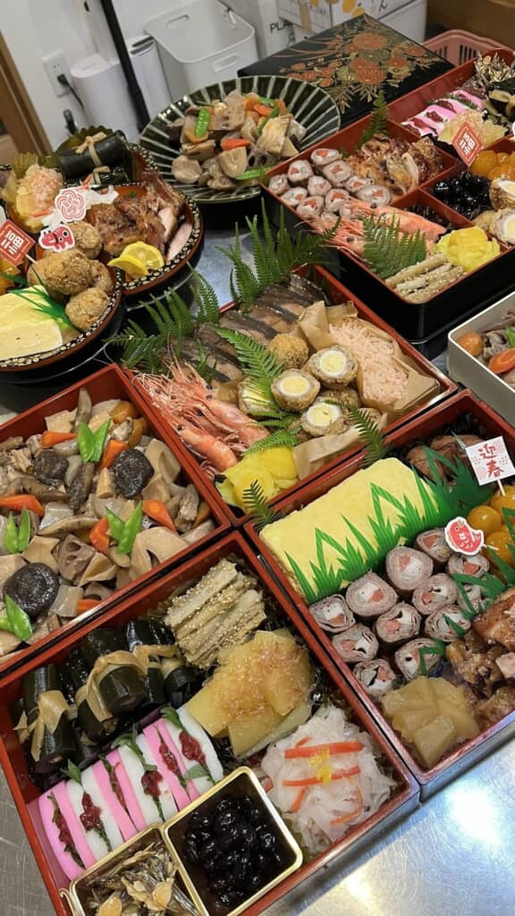 みんなが好きなものばかりのおせち