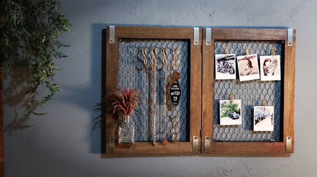 スノコを使った簡単ディスプレイスタンド