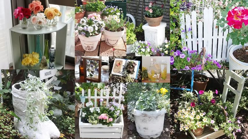 100均の材料で楽しむ“激安ガーデニング”がステキ！　目からウロコのDIYアイデアに「天才」「驚きの連続」（1/2） | 住まい ねとらぼ