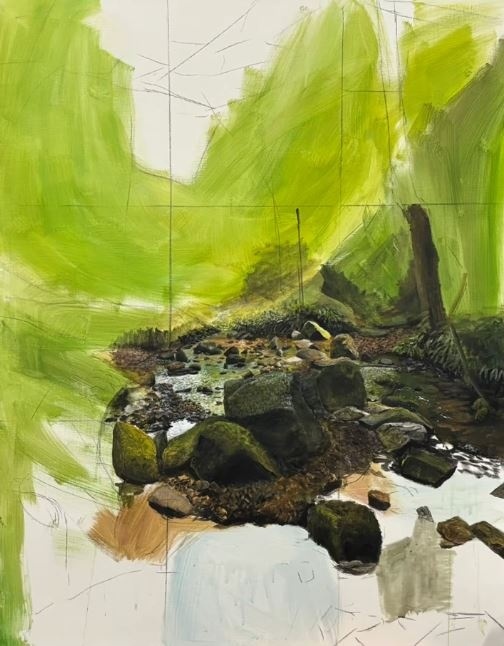 少しずつ色を乗せていく