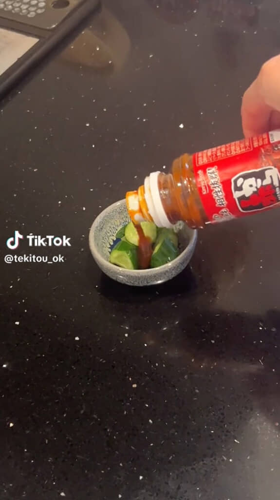 キュウリの小鉢