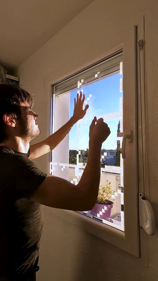 これはマインクラフトのガラス！