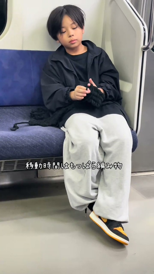 電車での移動時間も有効活用