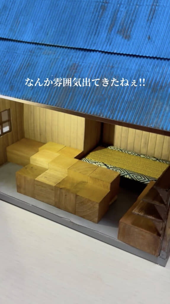 内装ができてきました