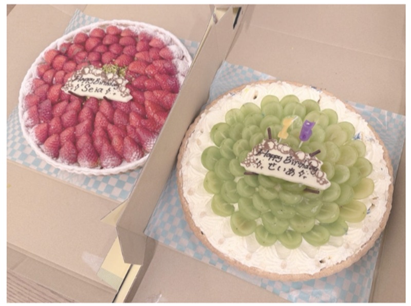 キルフェボンのフルーツタルト2つ