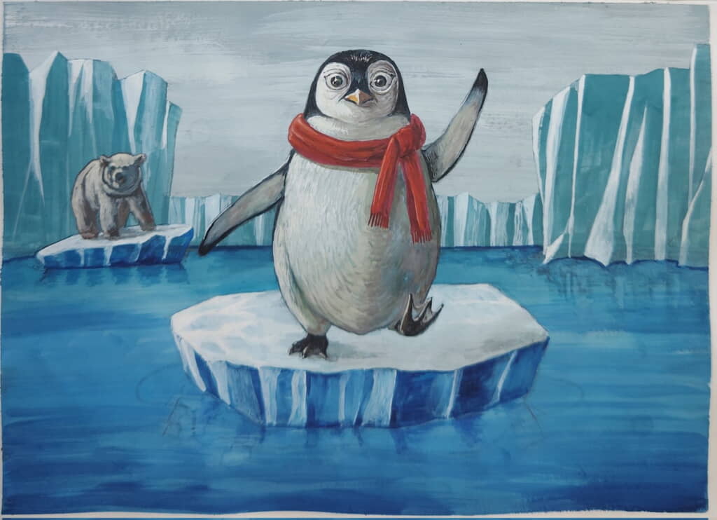 君、本当に同じペンギン……？