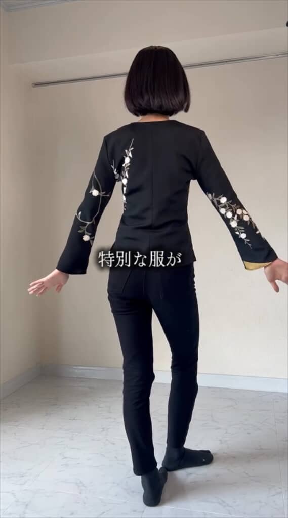 シルエットが美しい