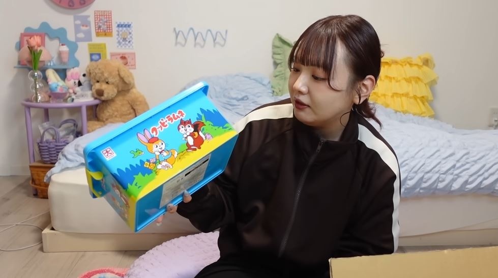 「クッピーラムネ」のコンテナボックス