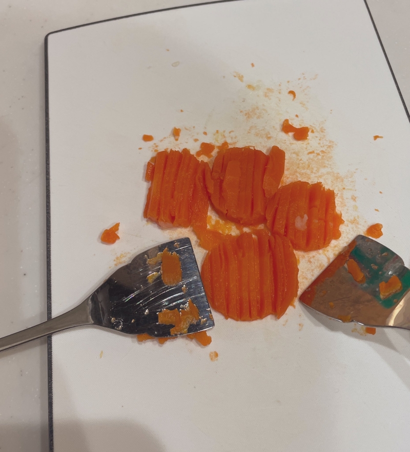 人参と大きさがピッタリ