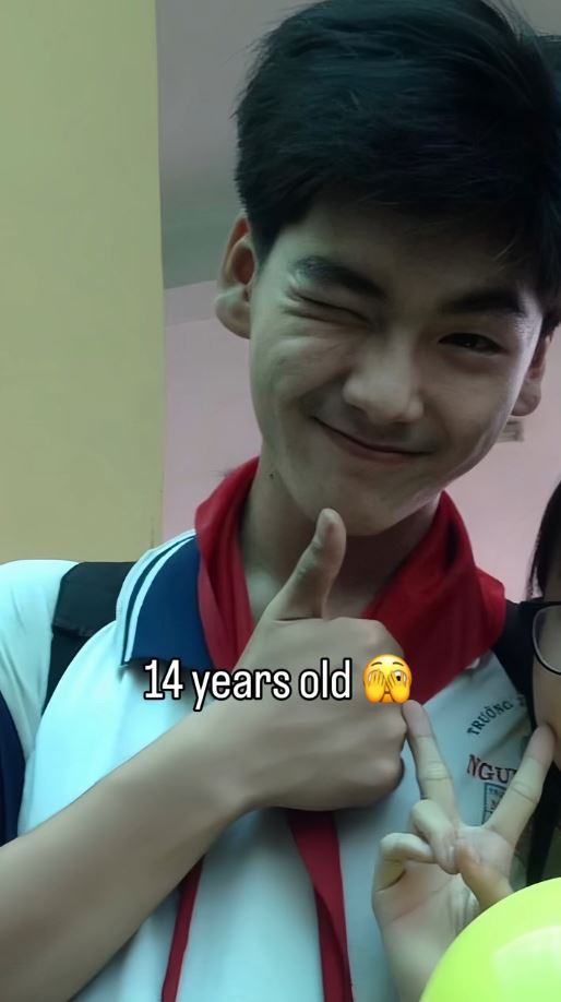 14歳のころのあどけないTaoさん