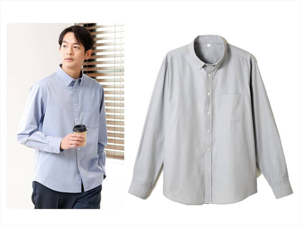 ＜メンズ＞TVC ブロード ボタンダウン衿シャツ