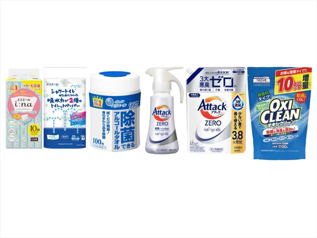 日用消耗品福カート一例