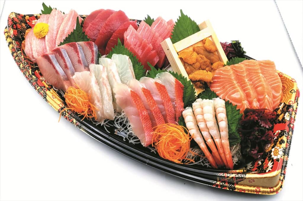 元日限定 生本まぐろ入お刺身盛り合わせ 9点盛