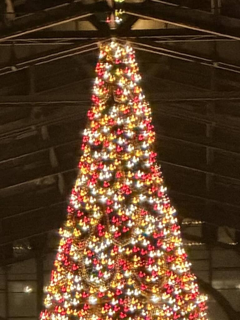 全てのライトがミッキーみたいな形に！