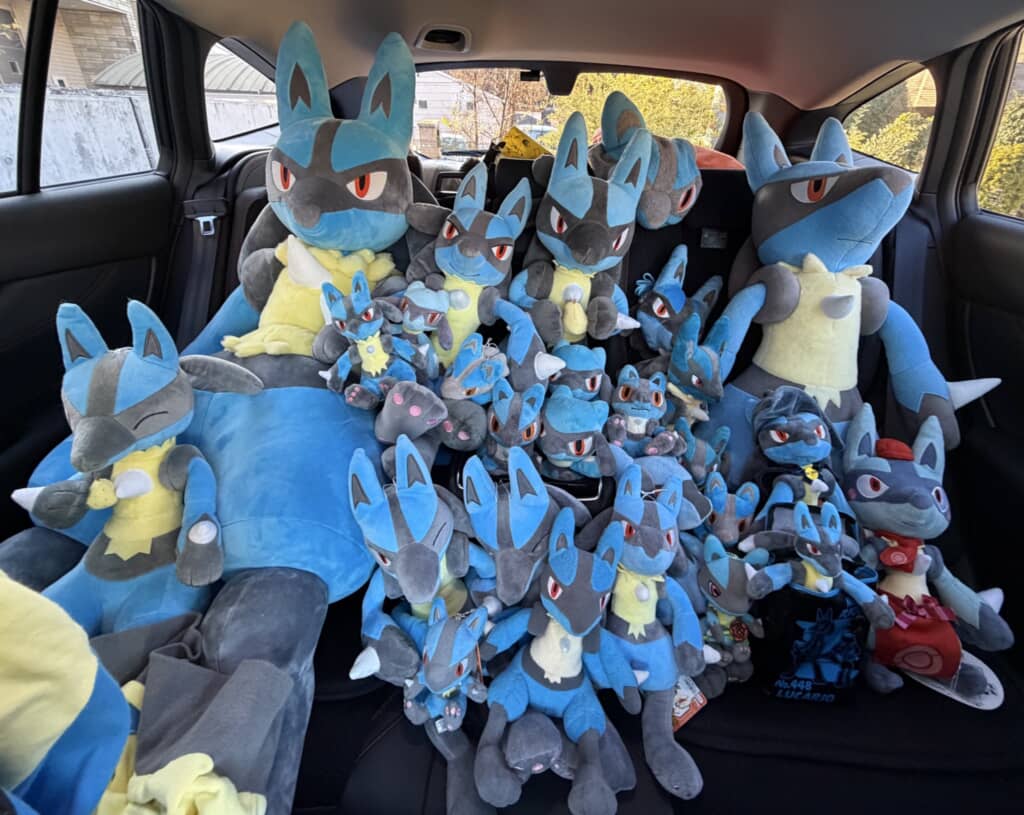 ルカリオがぎっしり！