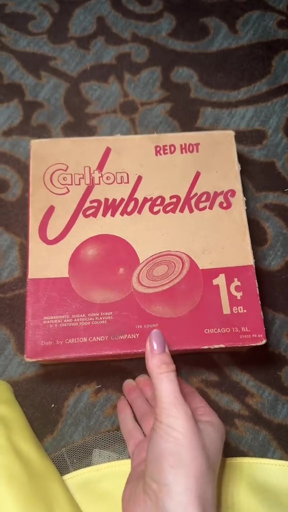 100年前のキャンディー