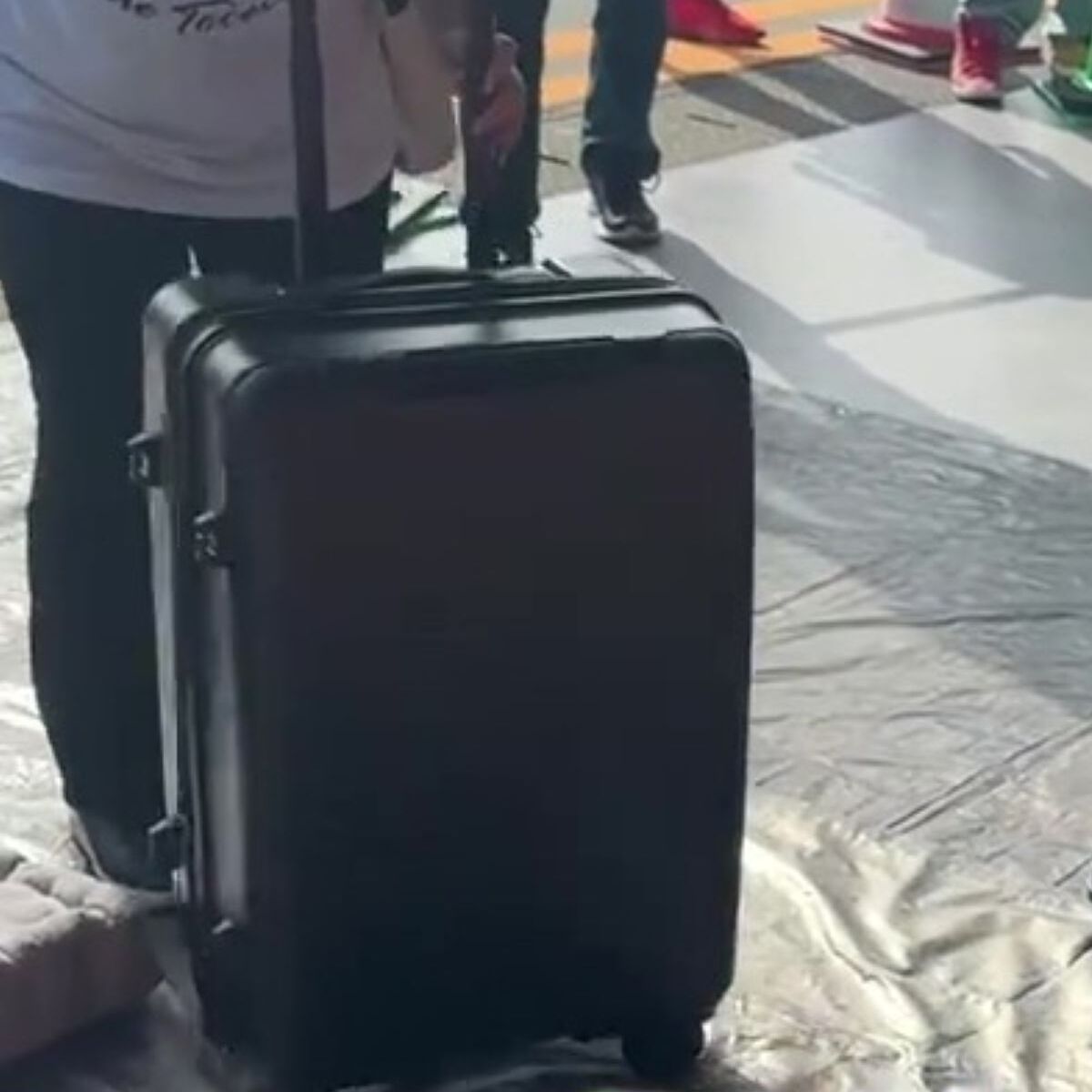 「これに描いてください！」→突然渡されたスーツケースにプロが絵を描いたら……　圧巻の仕上がりに「うわぁ」「鳥肌立った」 | 絵画 ねとらぼ