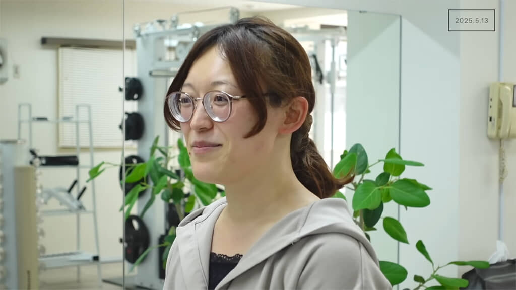 一目で痩せたことがわかります