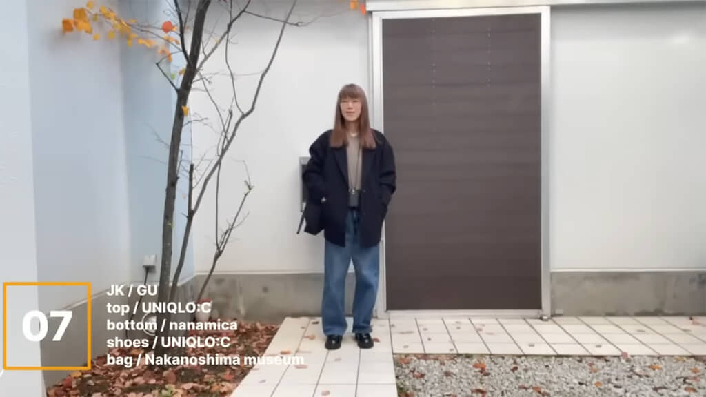 思うようにコーディネートが決まらなかったようです、そんな日もありますね……！